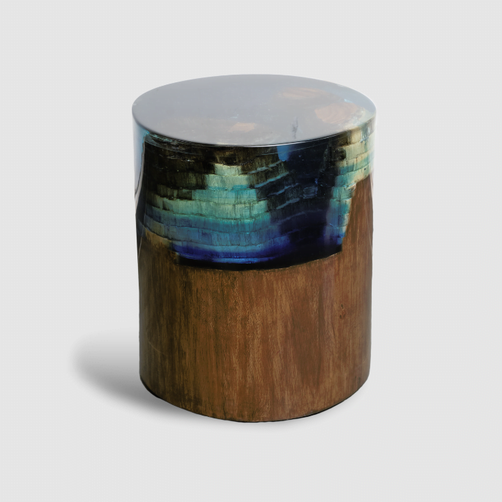 Custom Made Epoxy Resin Table – Oceanic Art Design - Image 2