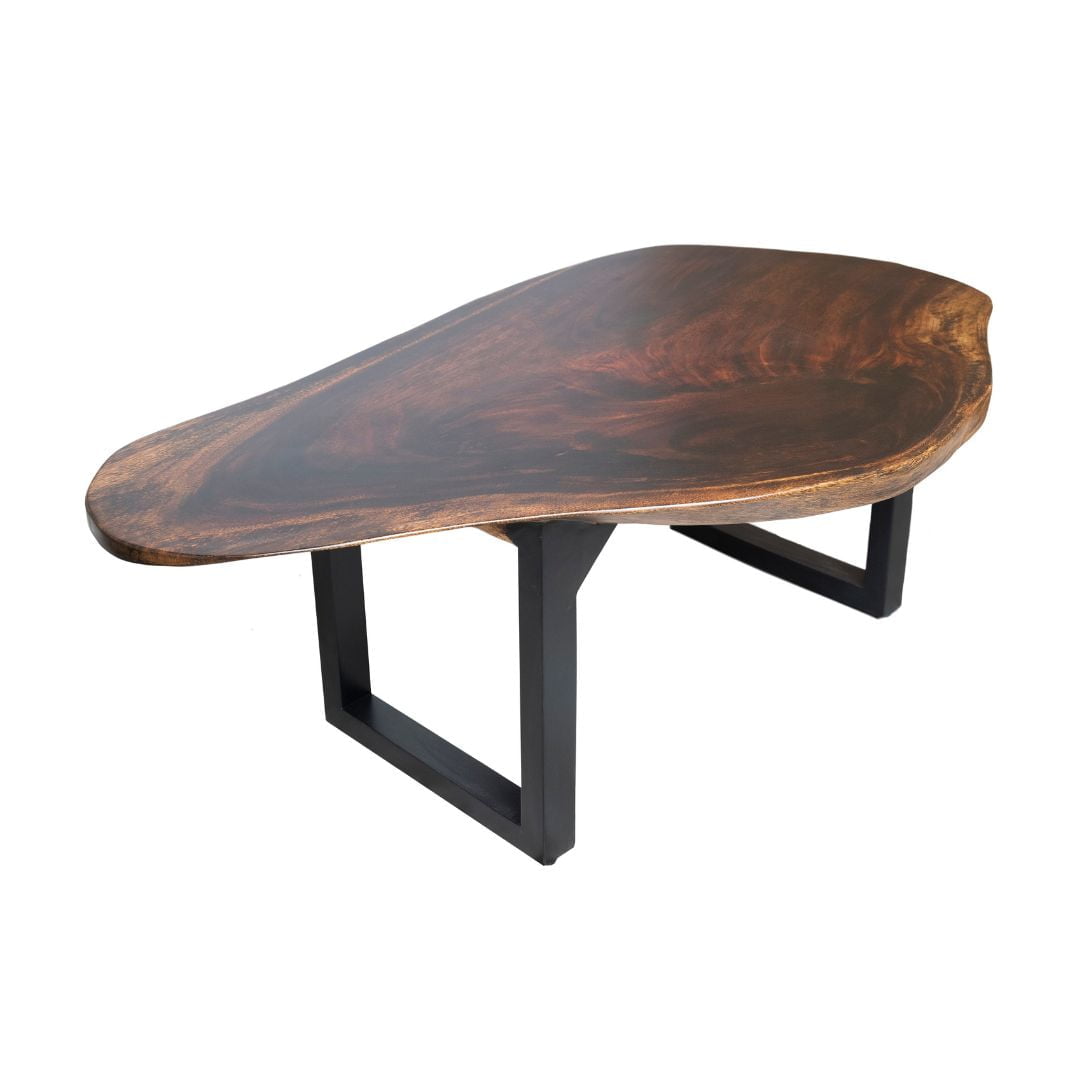 Live Edge U legged Coffee Table - Image 3