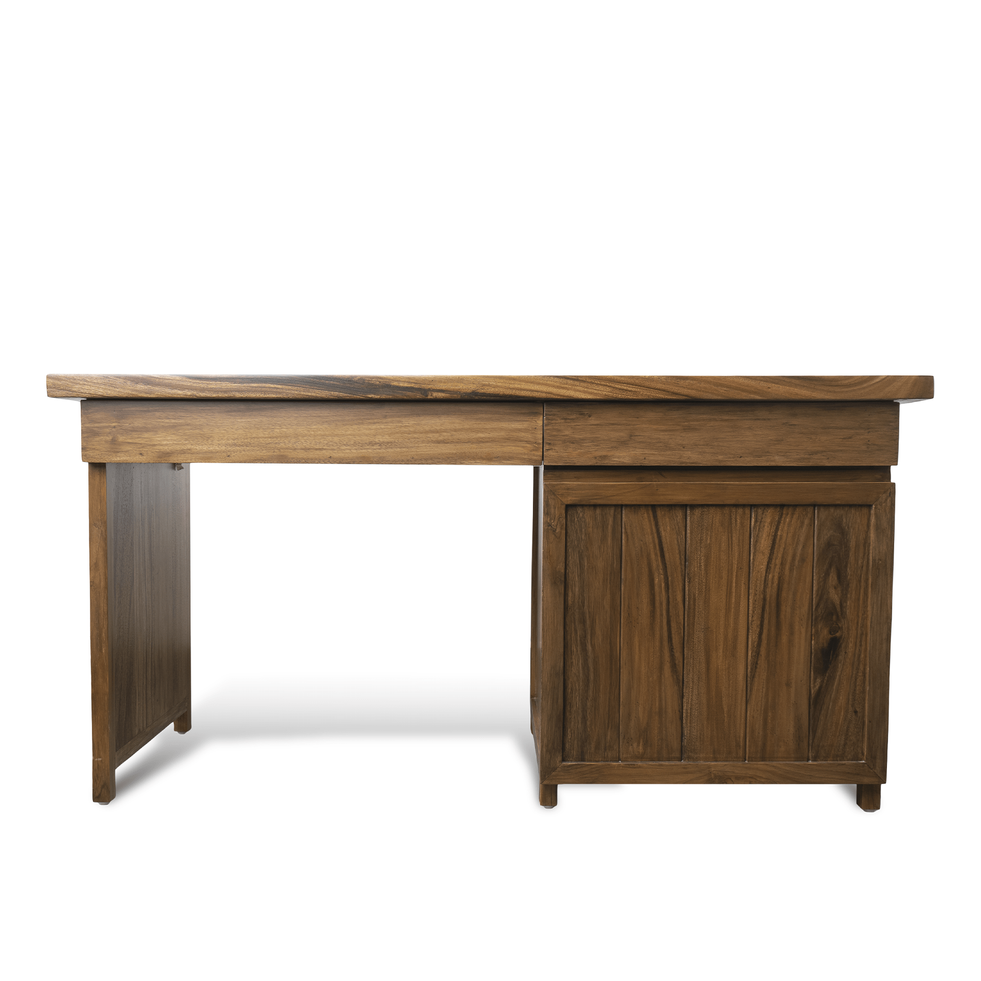 Solid Wooden Walnutty Study Table - Image 5
