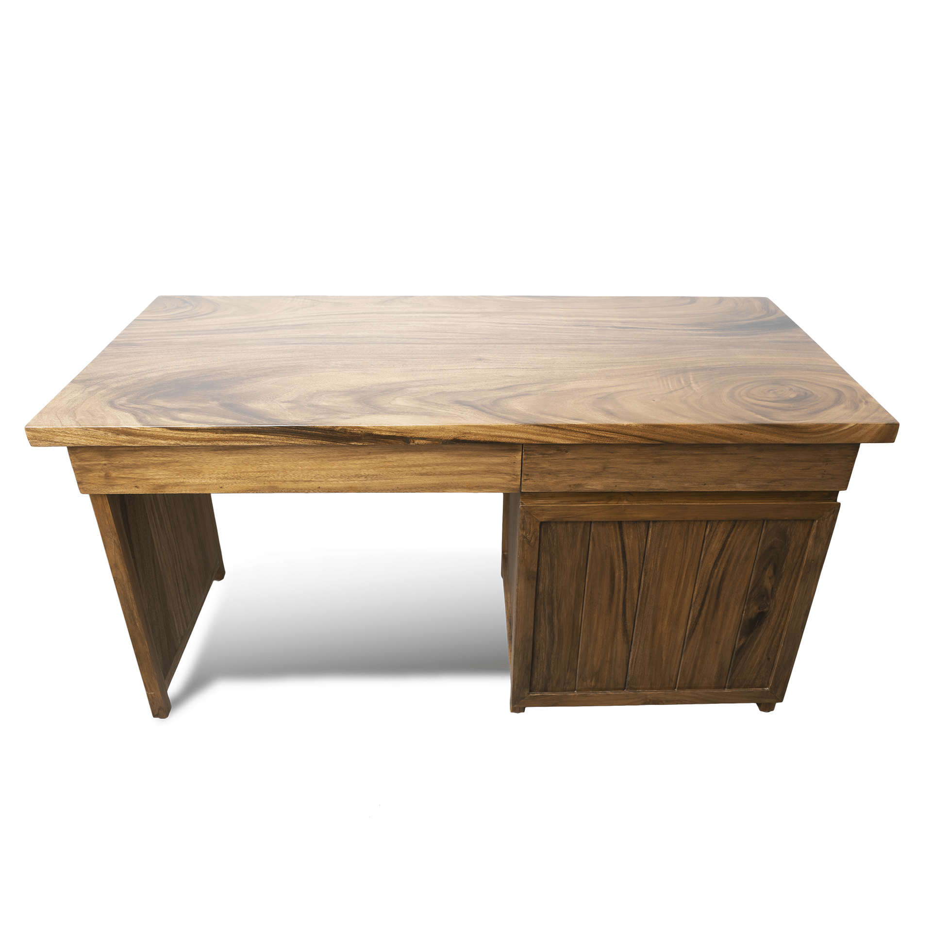 Solid Wooden Walnutty Study Table - Image 4