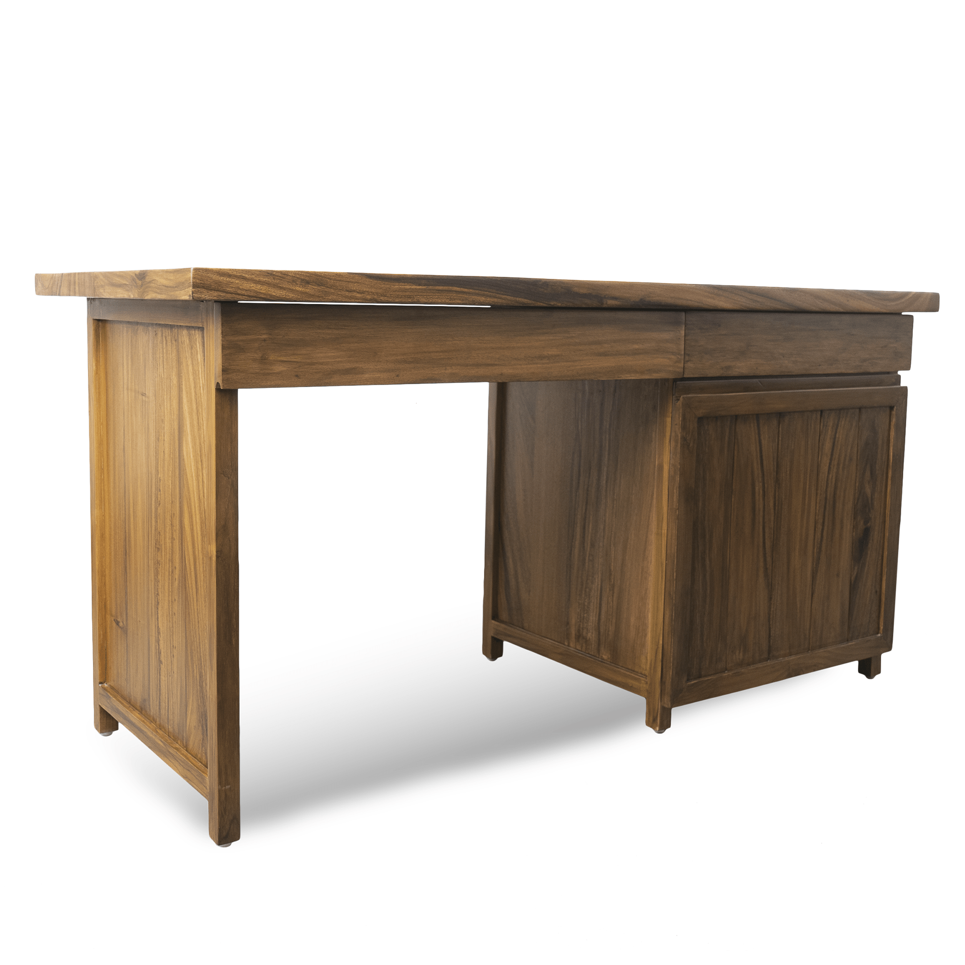 Solid Wooden Walnutty Study Table - Image 2