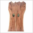 Custom Made Live Edge Wooden Main Door