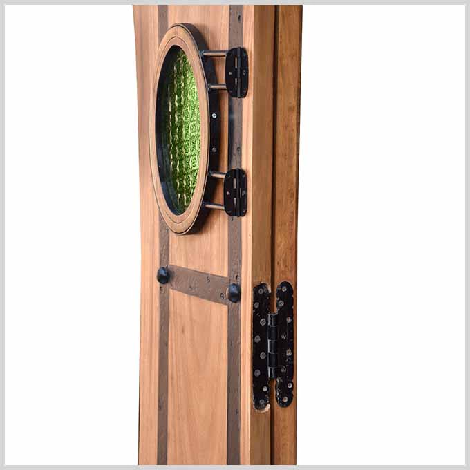 Custom Made Live Edge Wooden Main Door - Image 3