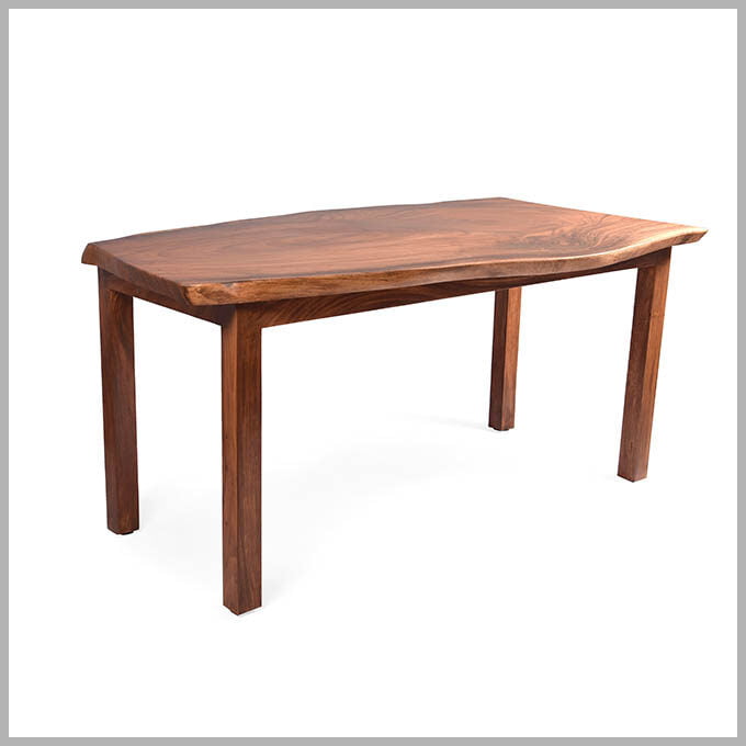 Live Edge Benched Table