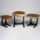 Live Edge Amorphic Nesting Tables
