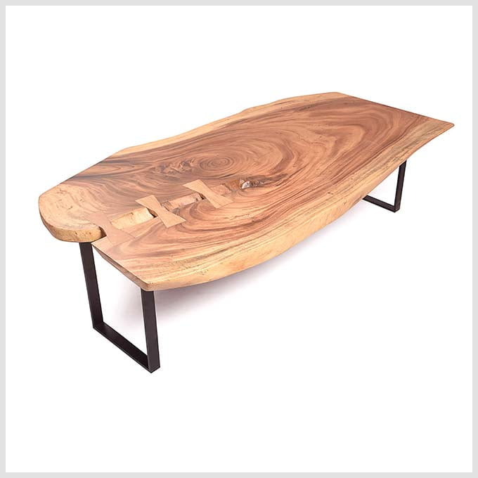 Live Edge Butterfly On Top