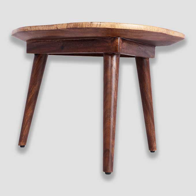 Live Edge Chamfered Coffee Table - Image 4