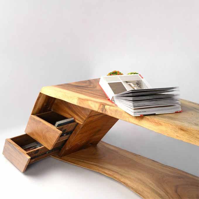 Live Edge Kangaroo Reception Table - Image 2