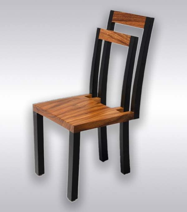 Custom Conjoined Twins Chair – Double Back Elegance