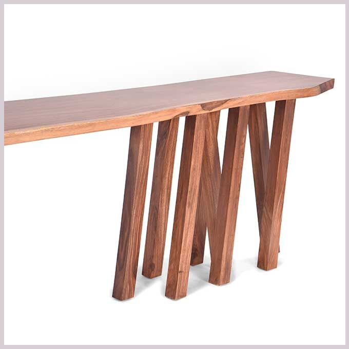 Live Edge Octa Console Table - Image 7