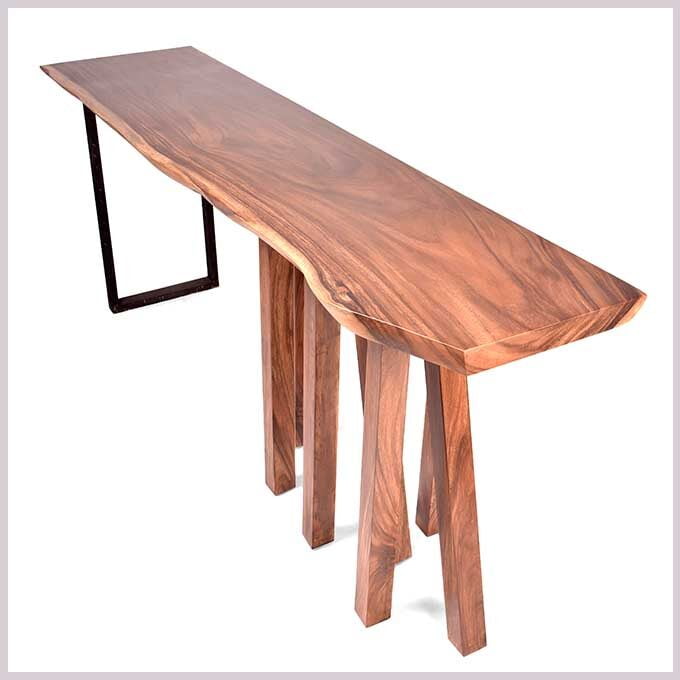 Live Edge Octa Console Table - Image 5
