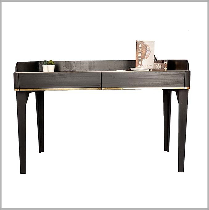 Solid Wooden Black Panther Study Table