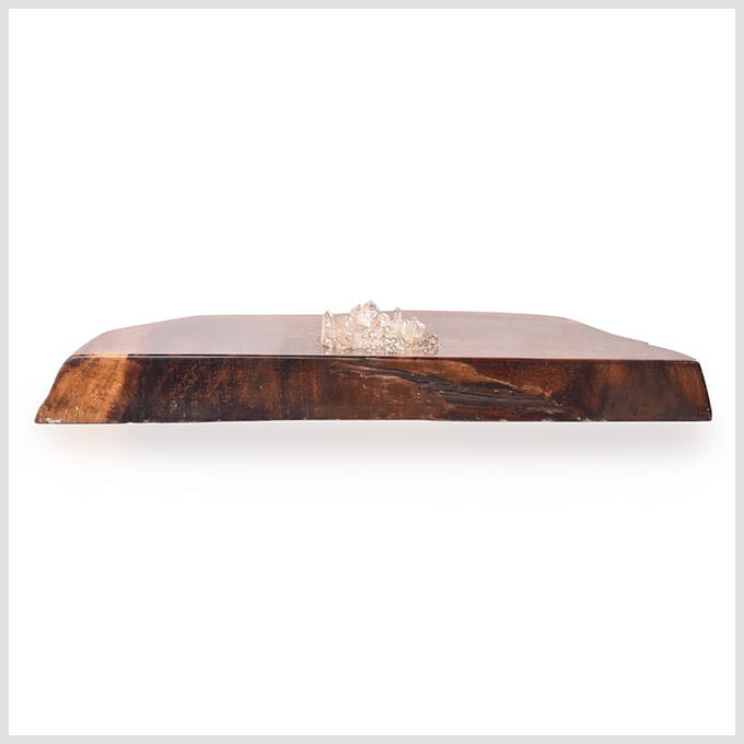 Epoxy Resin Diamond Mine - Live Edge Wood - Image 4