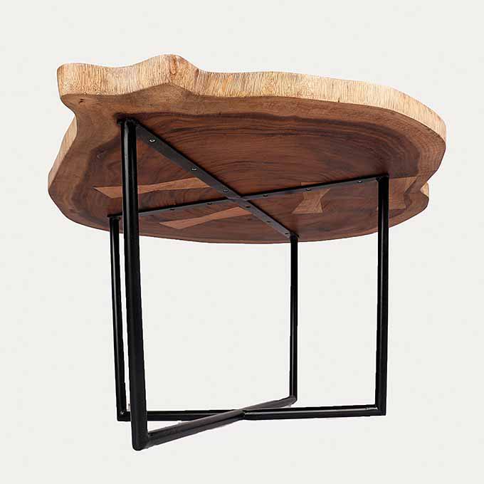 Live Edge Flying Eagles Coffee Table - Image 3