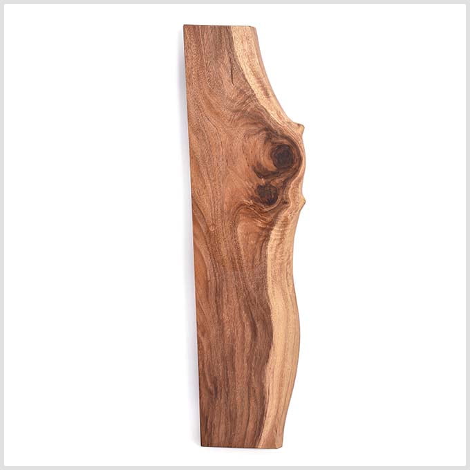 Live Edge Flying Shelf – Wall Mounted East Indian Walnut Design - Image 5