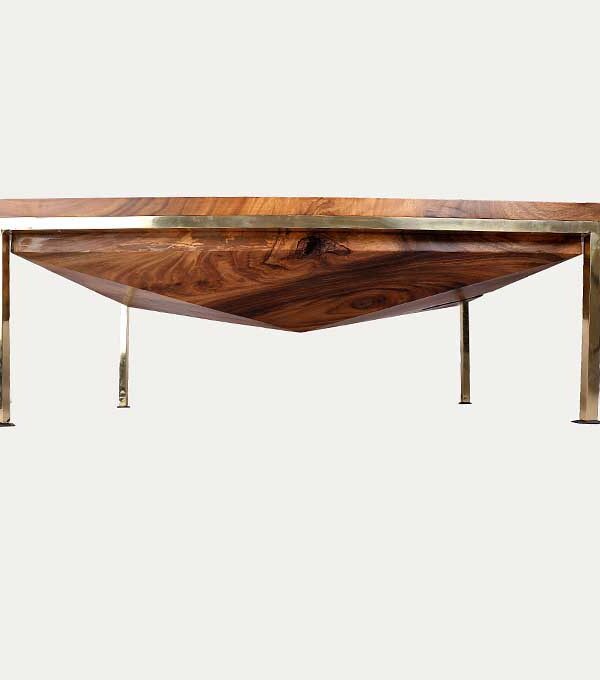 Live Edge Great Pyramid Coffee Table