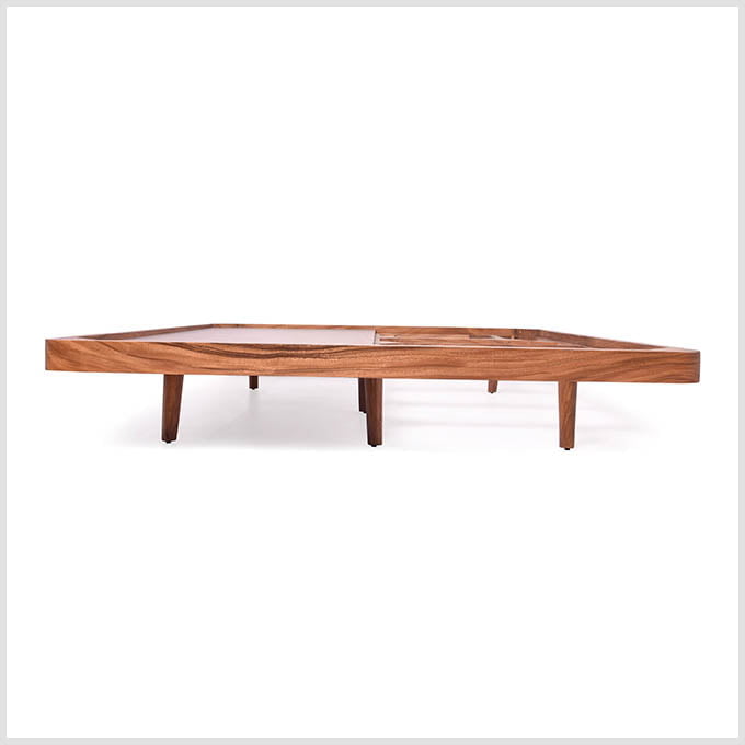 Custom Made Solid Wood Walnut Bed – Easy Assembly & Durable Build - Image 3