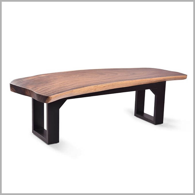 Custom Wooden Alive Bench