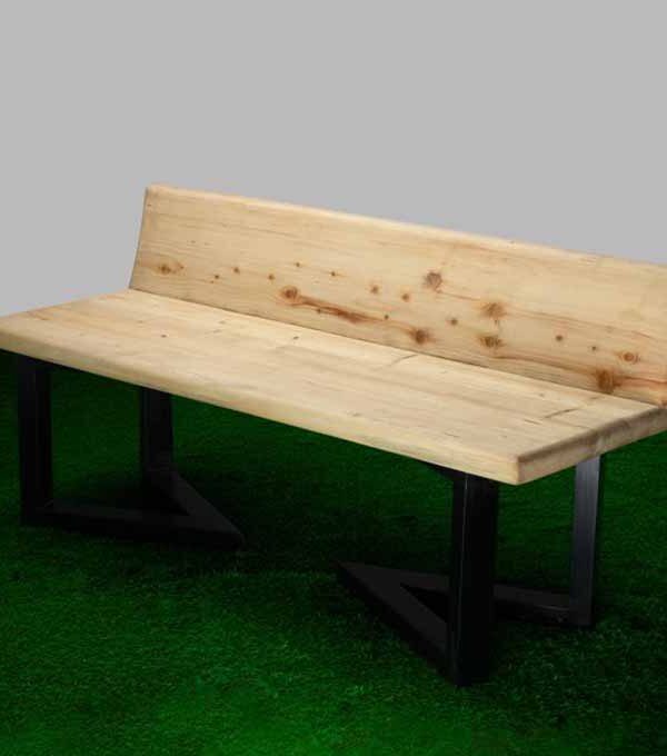 Solid Wooden Husky Spruce Bench