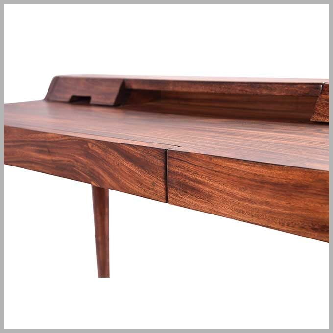 Solid Wooden Study Hard Study Table - Image 4