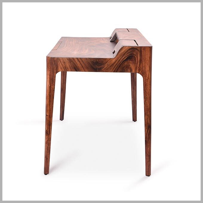 Solid Wooden Study Hard Study Table - Image 3