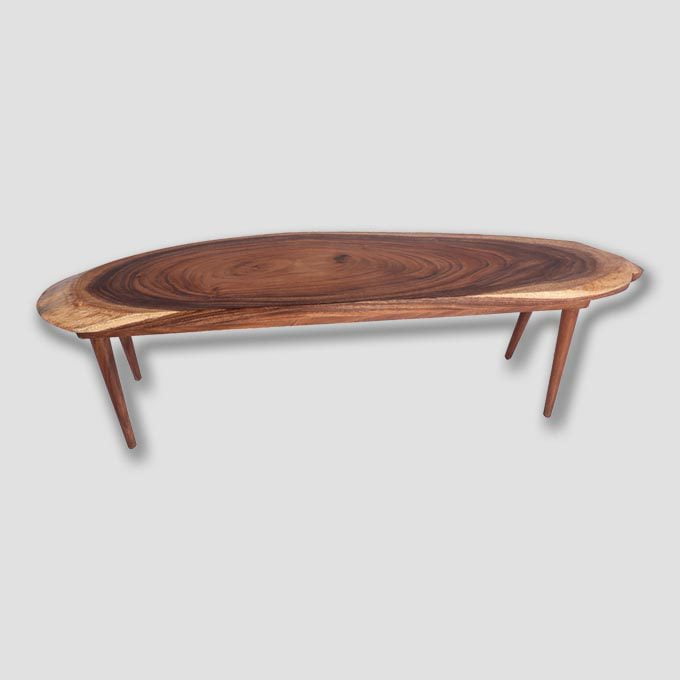 Live Edge Wooden Simply Benched - Image 3