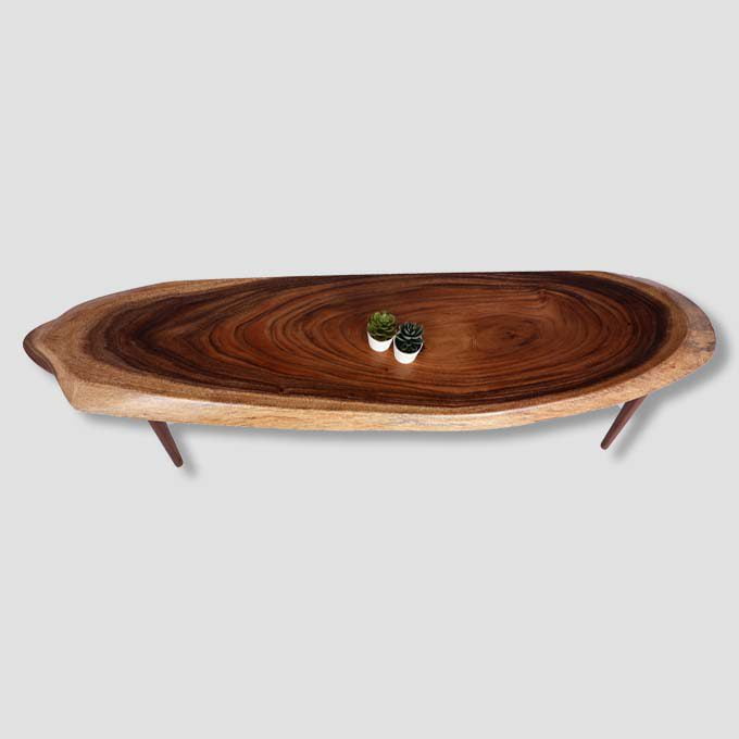 Live Edge Wooden Simply Benched