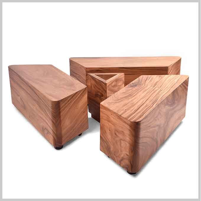 Custom Triangular Love Bench - Image 3