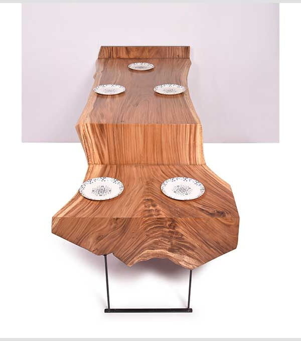 Live Edge Suspended Waterfall