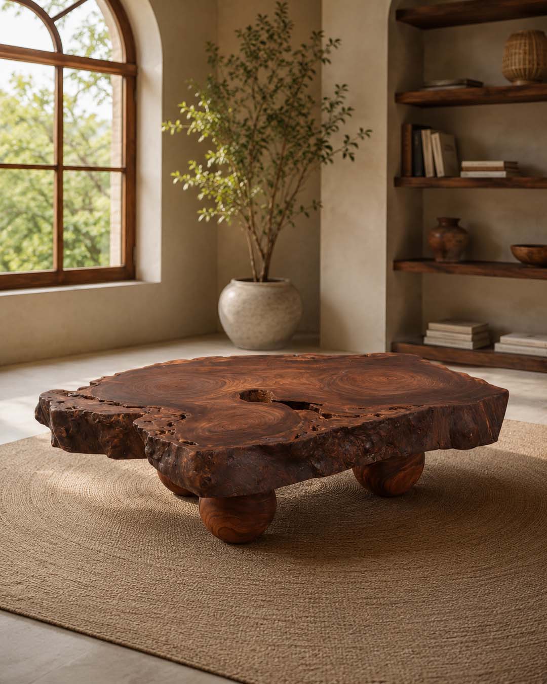 woodsphere coffee table