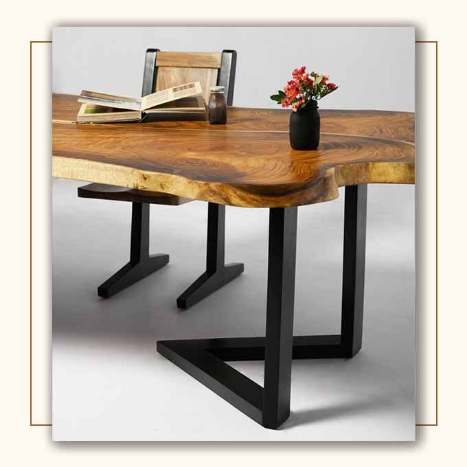 Live Edge Yin Yang Table - Image 3